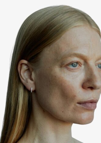 Oda Mini Hoops Silver