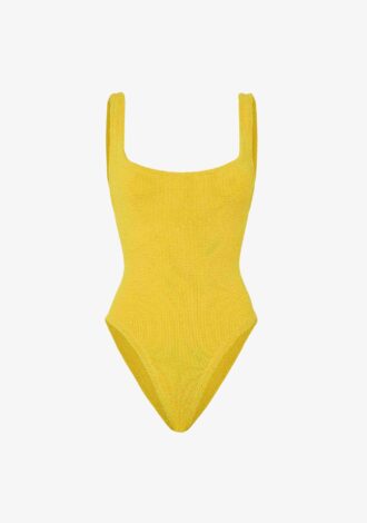 Square Neck Swim Sunflower