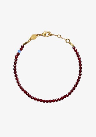 Tan Line Bracelet Burgundy