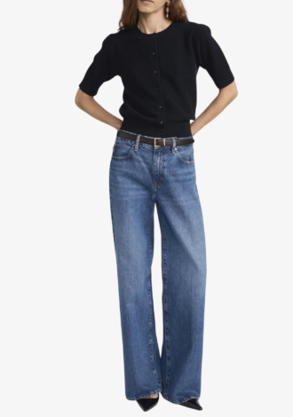 The Ladder Pointelle Cardigan