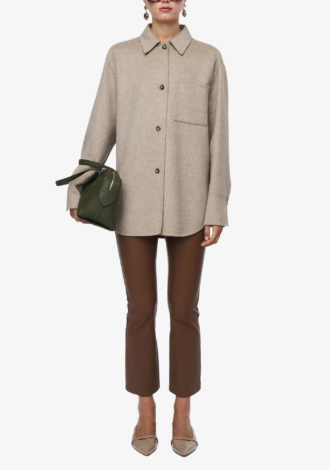 Wada Double Face Cashmere Overshirt