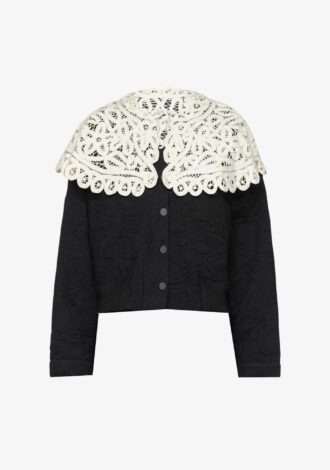 Adelina Lace Quilted Jacket