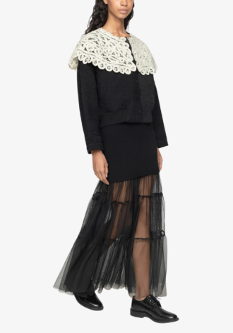 Adelina Lace Quilted Jacket