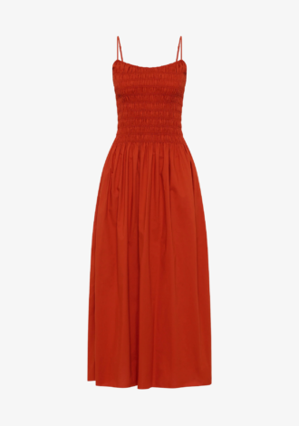 Araceli Maxi Dress Dusty Tomato