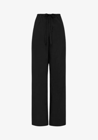 Drawcord Trouser Black