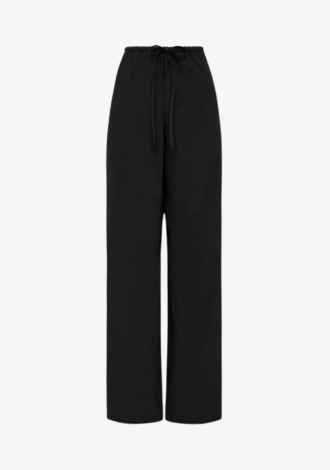 Drawcord Trouser Black