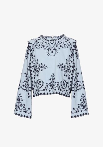 Frances Embroidered Top