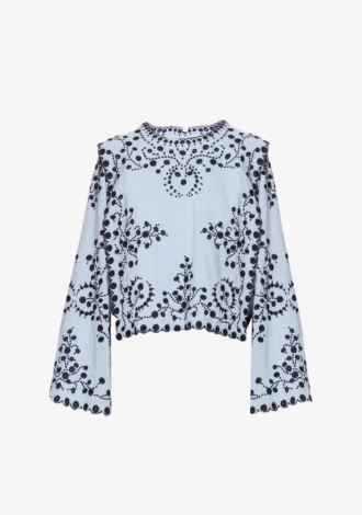 Frances Embroidered Top