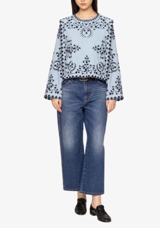 Frances Embroidered Top