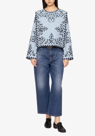Frances Embroidered Top