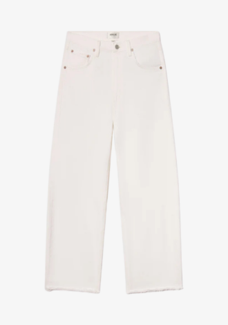 Low Curve Fray White