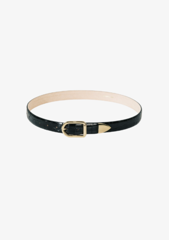 Mija Croco Tip Black & Gold – XS