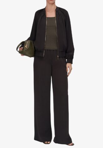Mira Satin Twill Bomber