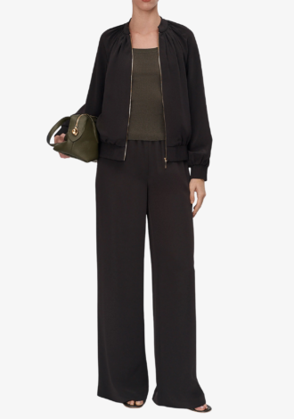 Mira Satin Twill Bomber