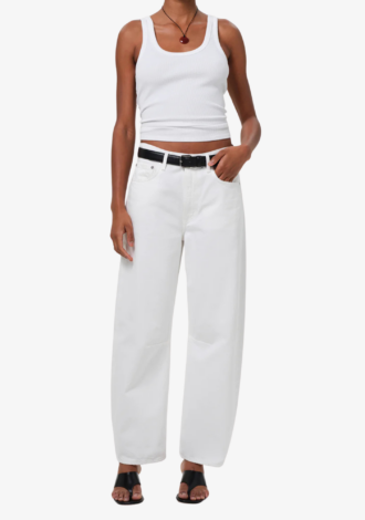 Miro Relaxed Jean Soft White
