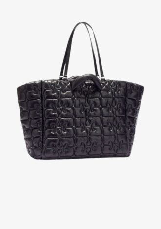 Quilted Re-Tech XXL Tote Black