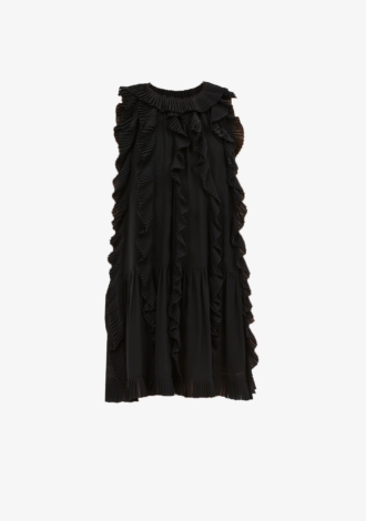 Signe Cascading Ruffle Mini Dress