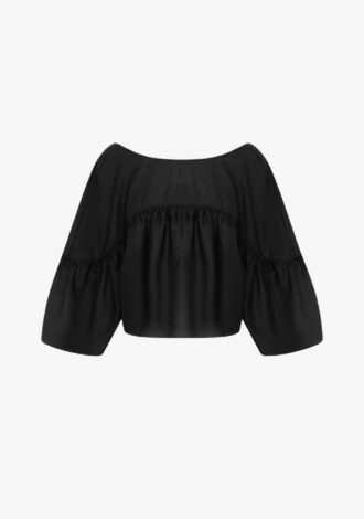 Gathered Yoke Blouse
