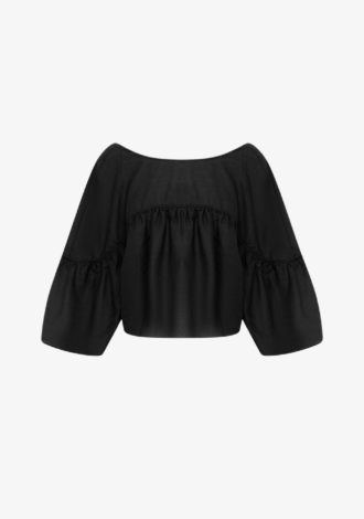 Gathered Yoke Blouse
