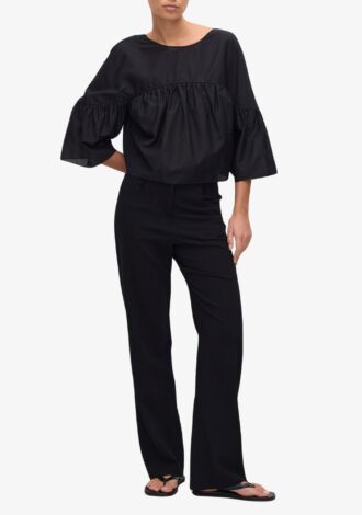 Gathered Yoke Blouse