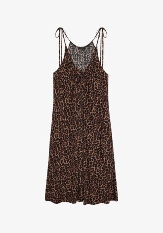 Flora Leopard Dress