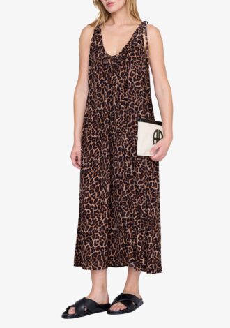 Flora Leopard Dress