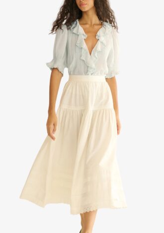 Henri Top Alice Blue