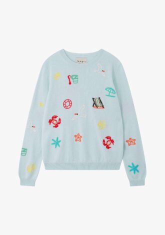 Cashmere Seaside Tribute Sweater