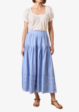 Sebastiane Striped Skirt