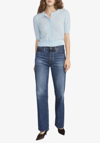 The Delicate Cashmere Short Sleeve Cardigan