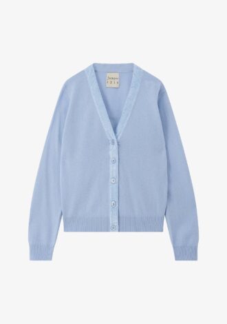 Velvet Little Cardigan Lavender