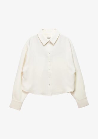 Fawn Crepe Shirt