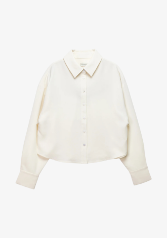 Fawn Crepe Shirt
