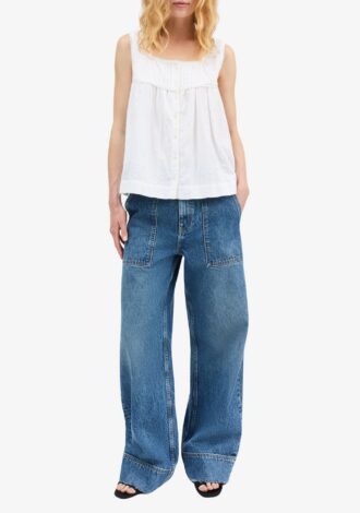 Clea Top White