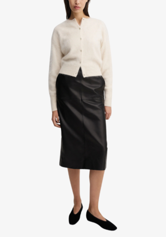 Coco Brushed Cardigan Vanilla