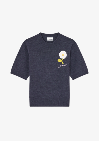 Applique Merino T-Shirt