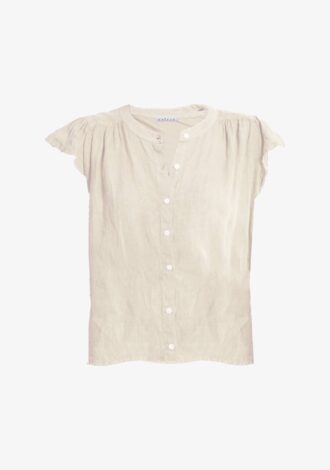 Janey Flutter Sleeve Top