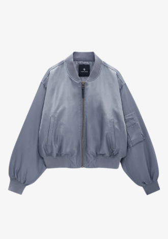 Cropped Leon Bomber