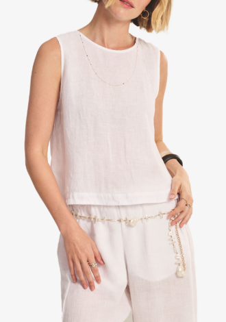 Maxine Linen Top