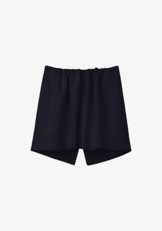 Rouched Tube Top Black