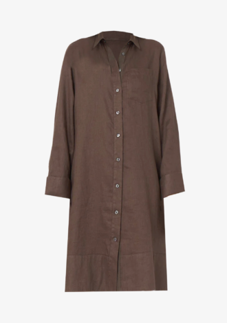Linen Shirt Dress