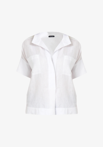 Woven Linen Blouse