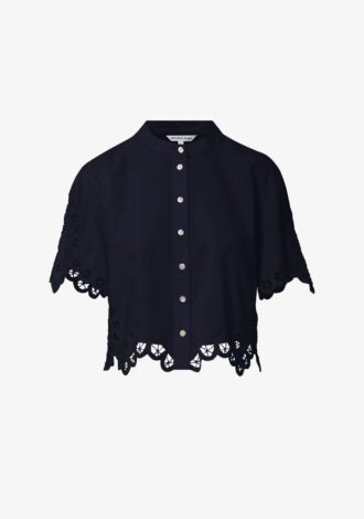 Aleck Lace Button-Down Shirt