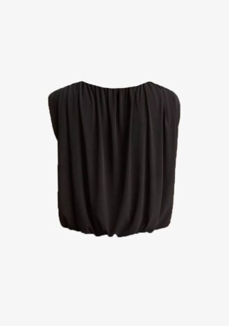 Matte Jersey Bubble Top