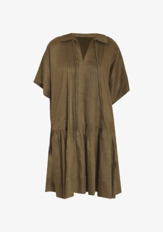 Classic Linen Mini Dress