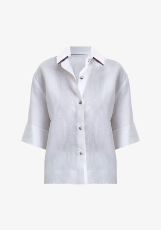 Classic Linen Short Sleeve Shirt