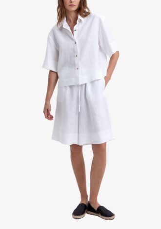 Classic Linen Short Sleeve Shirt