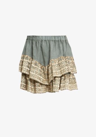 Classic Triangle Mini Skirt