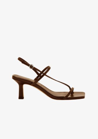Elise Leather Toe-Post Sandals