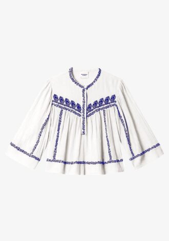Juline Embroidered Top